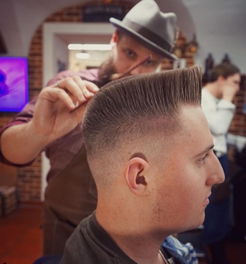 Flat Top with discounted Undercut for Men