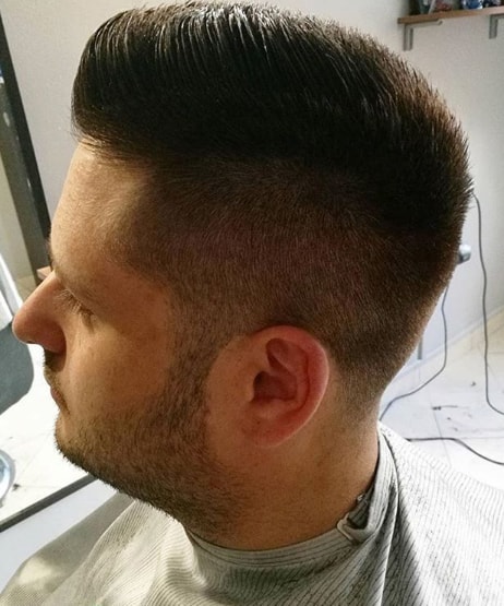 Flat Top Men Hairstyle