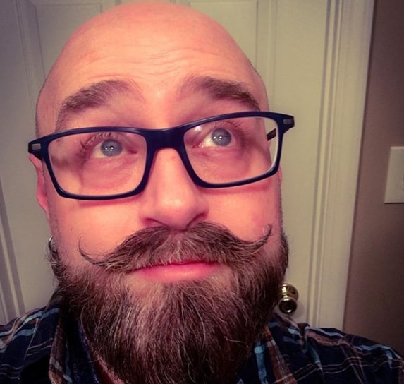Side Up Handlebar Mustache Style for men