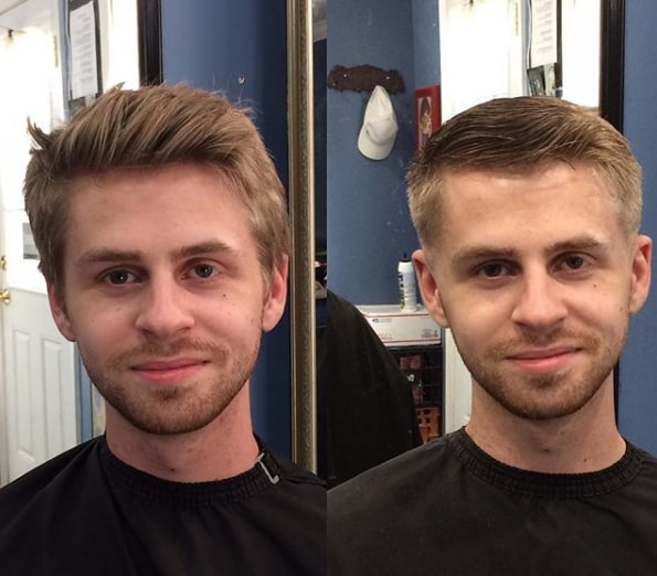 Ivy League Short Plus Medium Haircut for Men