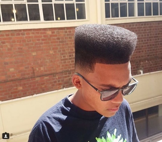 Flat On Top With High Fade