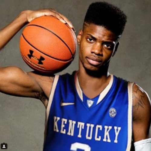 Nappy High Top Fade Men Hairstyle