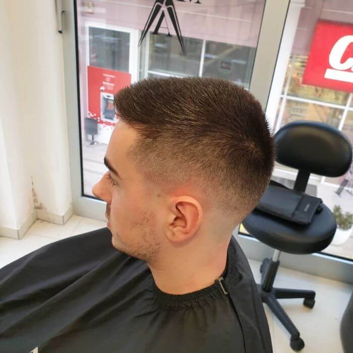 Short and tousled