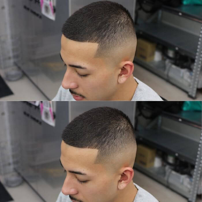 Clean Line Buzz Cut